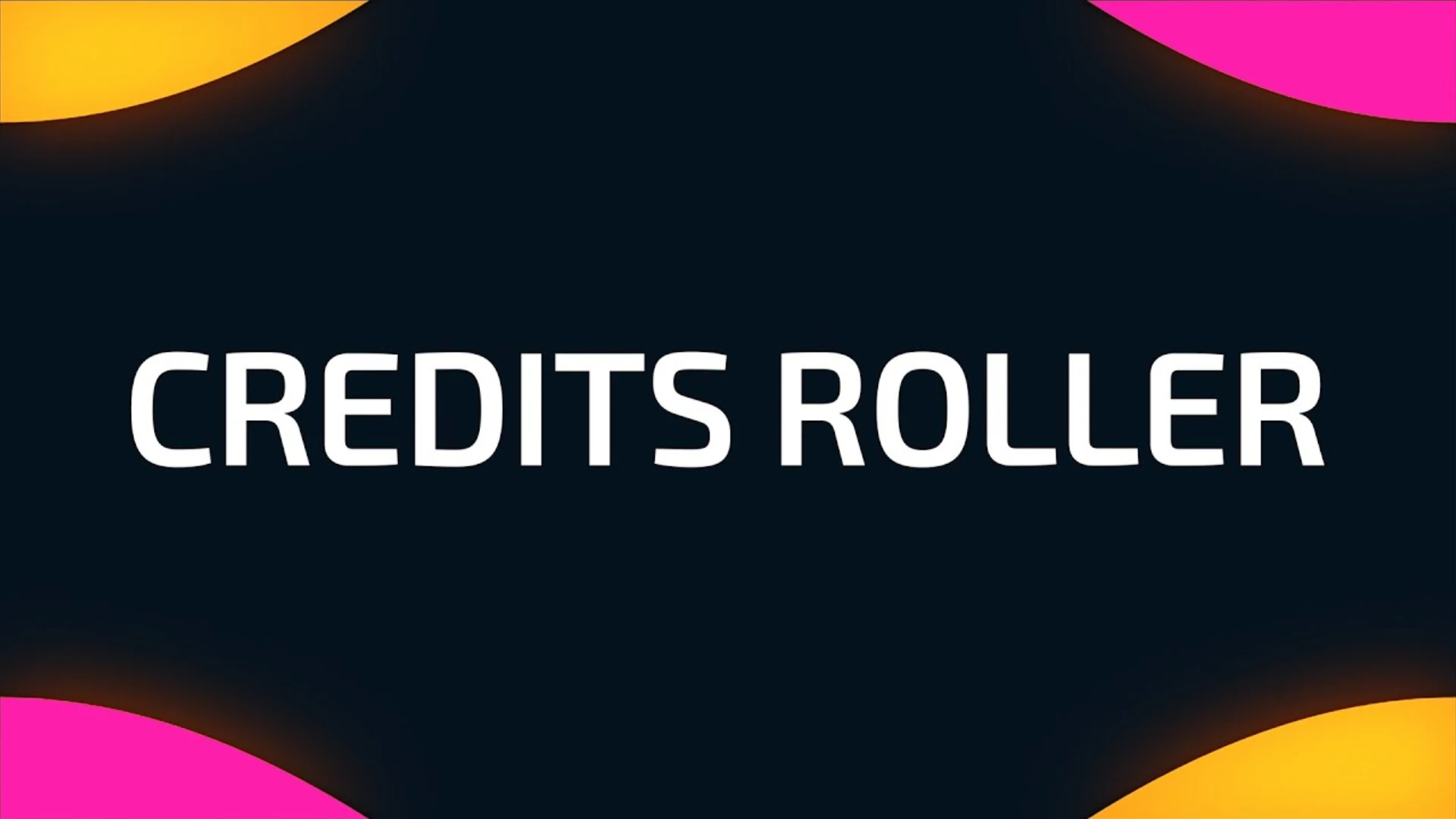 Credits Roller screenshot 1